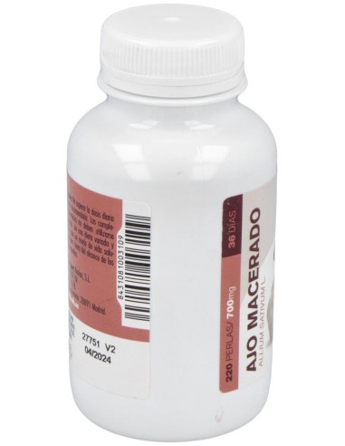 Ajo Macerado 500Mg. 220Perlas de Ghf