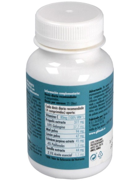 Propoleo 800Mg. 100Comp. Mast. de Ghf