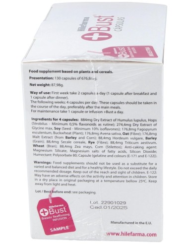 Mas Bust 130Cap. de Hilefarma