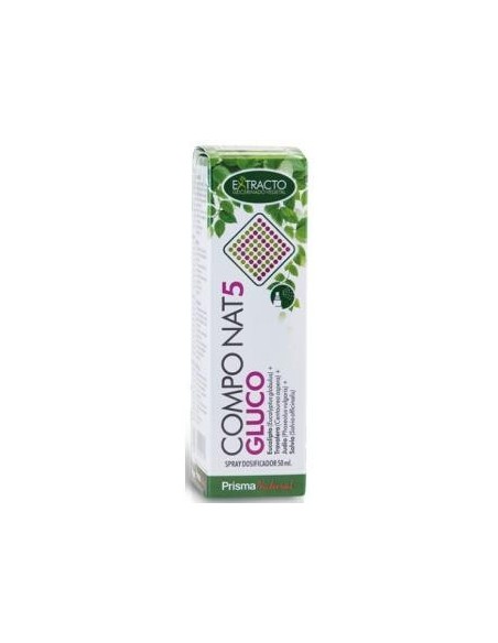 Compo Nat 5 Gluco Spray 50Ml. de Prisma Natural