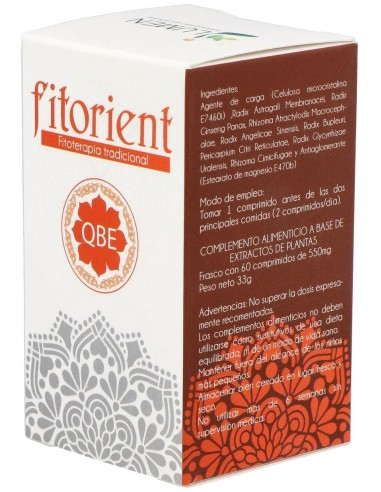 Q.B.E. Tonifica El Qi 60Comp. Fitorient de Lumen