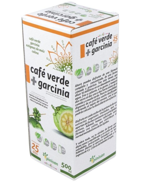 Cafe Verde Con Garcinia 500Ml. de Pinisan
