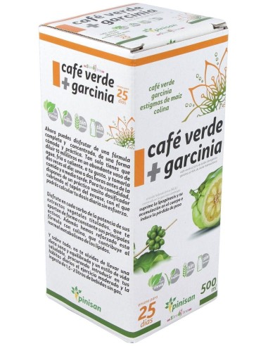 Cafe Verde Con Garcinia 500Ml. de Pinisan