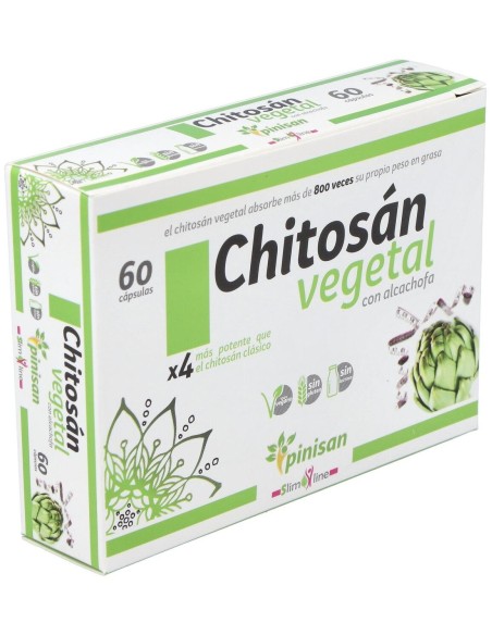 Siluplan Chitosan Vegetal 60Cap. de Pinisan