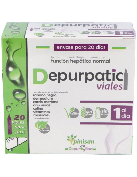 Depurpatic Unicadose 20Viales de Pinisan