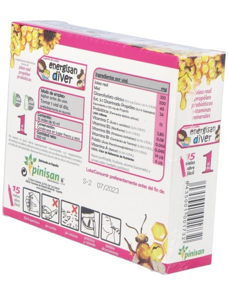 Energisan Diver 15Viales de Pinisan