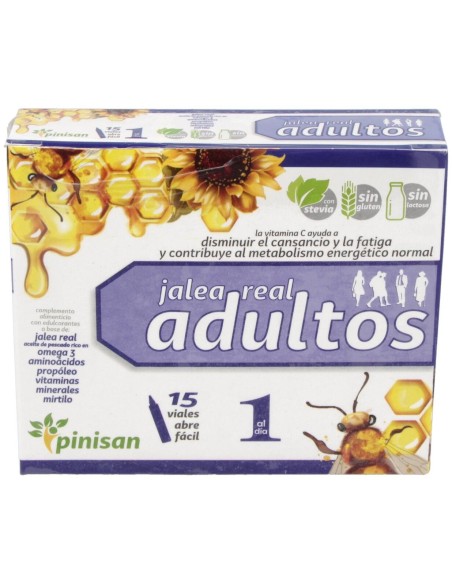 Jalea Real Adultos 15Viales de Pinisan