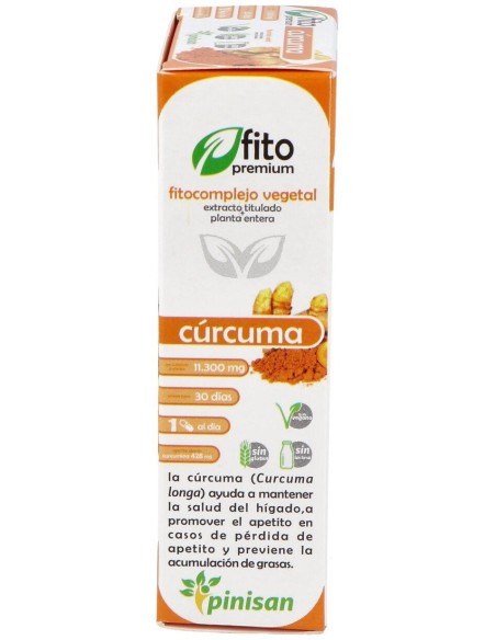 Fito Premium Curcuma 30Cap. de Pinisan