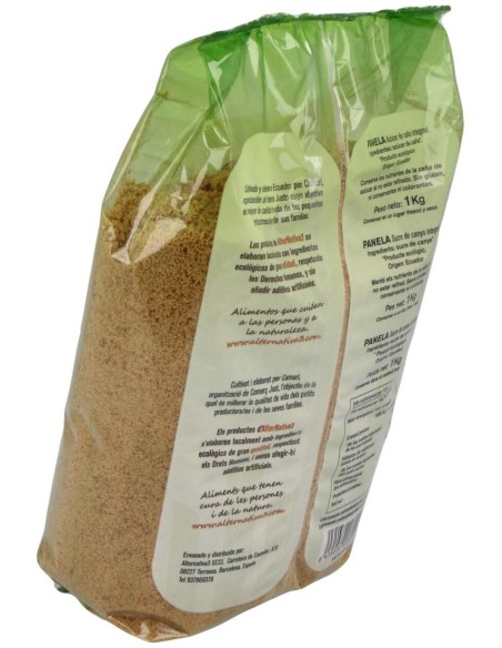 Azúcar de Caña Panela Bio. 1Kg Ecuador de Alternativa