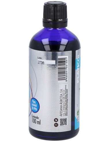 Platicol Plata  20Ppm  100 Ml de Artesania