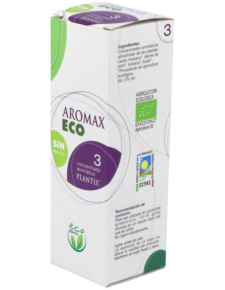Aromax 03 Eco Hepatico Biliar 50Ml. S/Al de Artesania