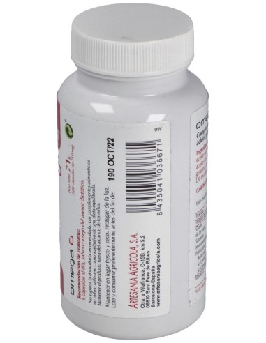 Omega 6 Onagra+Borraja 100 Perlas de Artesania