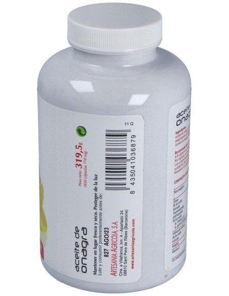 Onagra Plantis 450 Cap. de Artesania