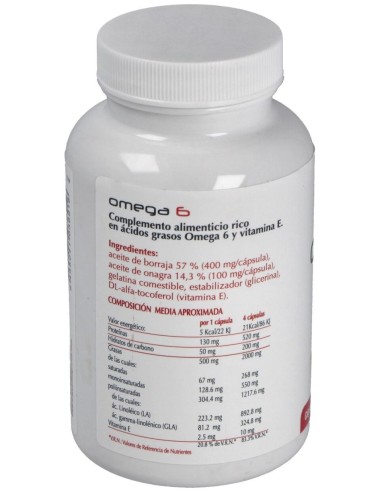 Omega-6  Plantis 220 Cap de Artesania