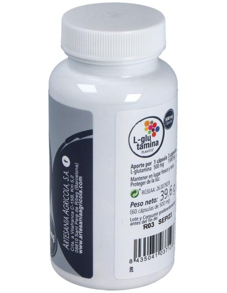 Glutamina Plantis 60 Cap. de Artesania
