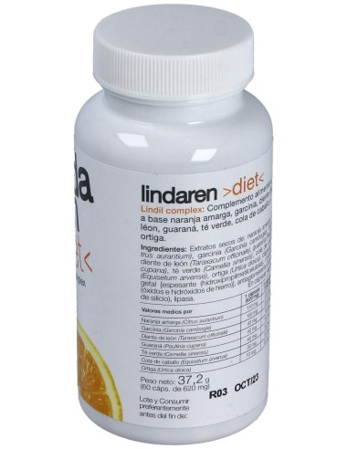 Lindaren Diet Lindil Complex 60Cap. de Artesania