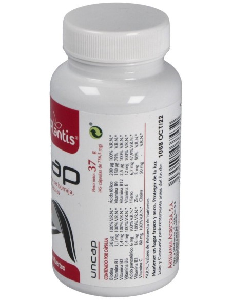 Uncap (Cabellos Y Uñas) 45Cap. de Artesania