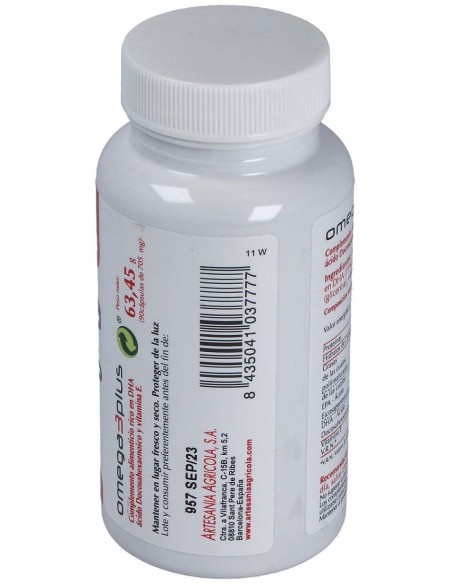 Omega-3  Plus Plantis 90 Cap. de Artesania