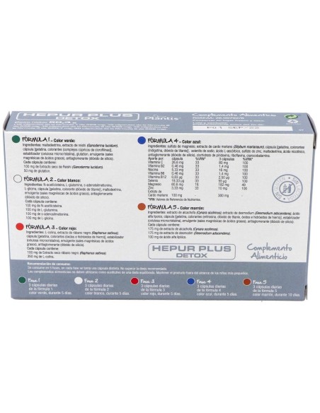 Hepur Plus Detox Plantis 90Cap de Artesania