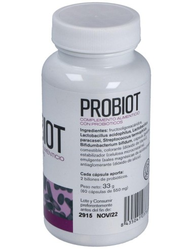 Probiot Plantis 60 Cap. de Artesania