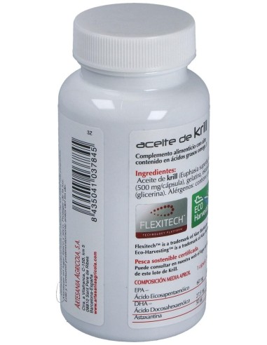 Aceite De Krill 90Cap. de Artesania