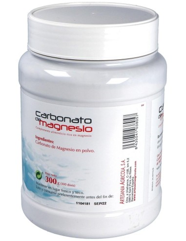 Carbonato De Magnesio Plantis 300Gr. de Artesania