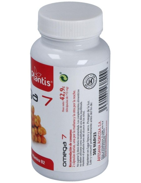 Omega 7 Plantis 60Perlas de Artesania