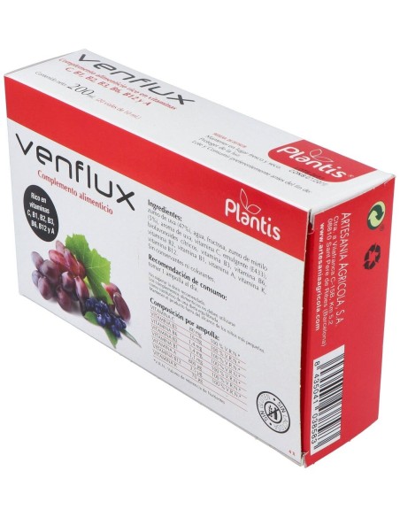 Venflux Plantis 20X10 Ml de Artesania