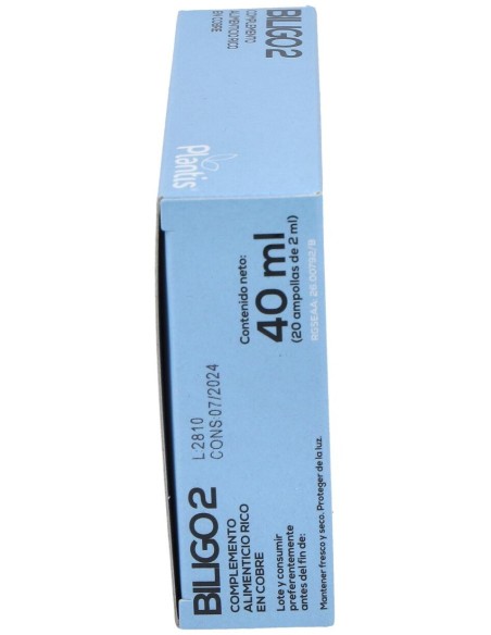 Biligo-2 Cu 20 Ampollas X 2 Ml de Artesania