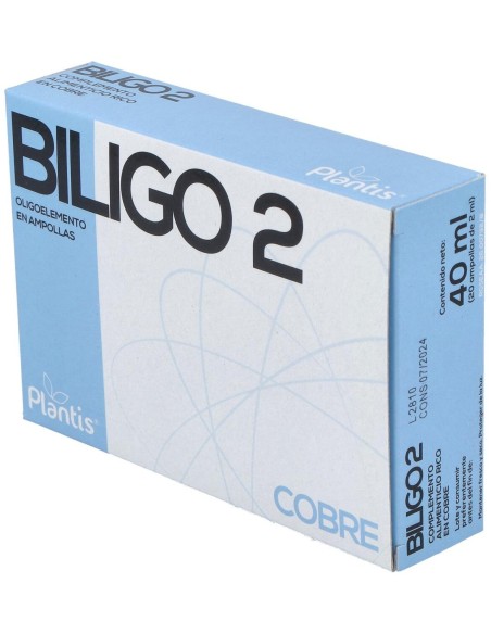 Biligo-2 Cu 20 Ampollas X 2 Ml de Artesania