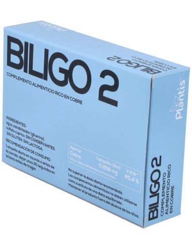 Biligo-2 Cu 20 Ampollas X 2 Ml de Artesania