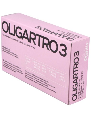 Oligartro 3 (Zinc-Cobre) 20 Amp. de Artesania
