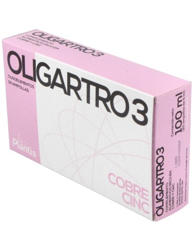 Oligartro-3 Cu-Zn 20 Amp X 5Ml de Artesania