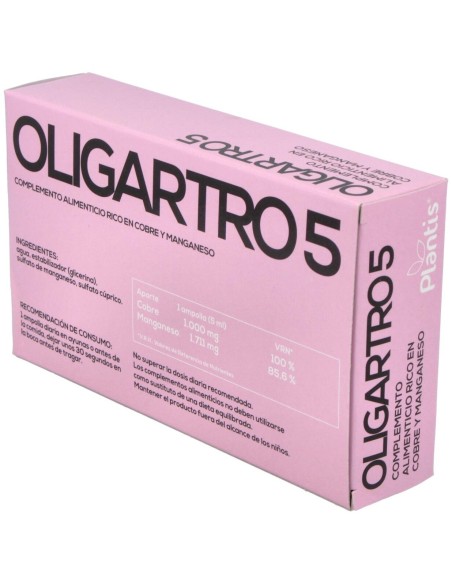 Oligartro 5 (Manganeso-Cobre) 20 Amp. de Artesania