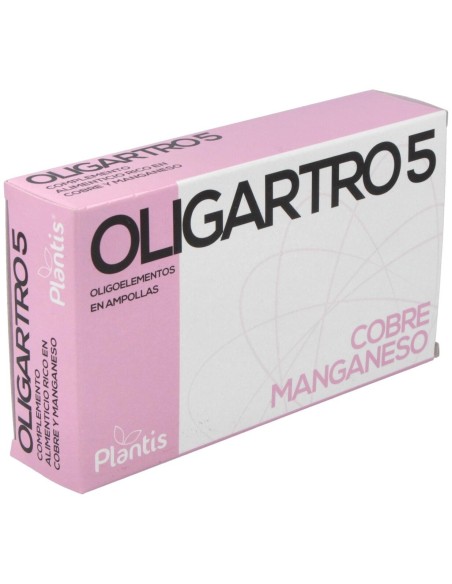 Oligartro 5 (Manganeso-Cobre) 20 Amp. de Artesania