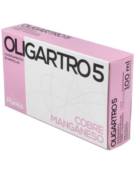 Oligartro 5 (Manganeso-Cobre) 20 Amp. de Artesania