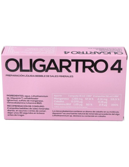 Oligartro-4  20 Ampollas X 5Ml de Artesania