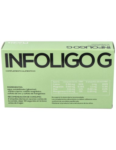 Infoligo-G 20 Ampollas X 5 Ml de Artesania