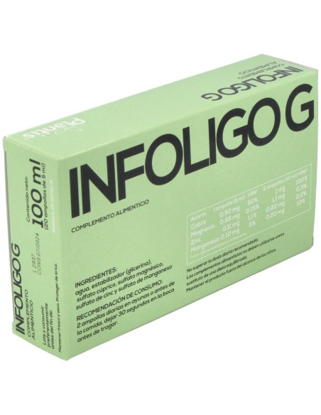 Infoligo-G 20 Ampollas X 5 Ml de Artesania