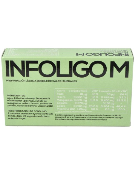 Infoligo-M  20 Ampollas X 5 Ml de Artesania