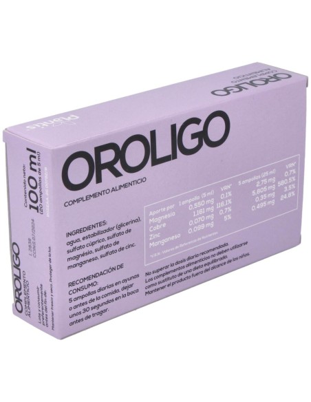 Oroligo (Cu-Mg-Mn-Zn) 20 Amp. de Artesania
