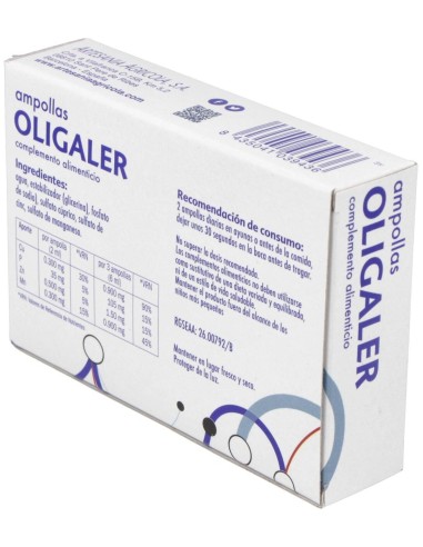 Oligaler 20 Ampollas X 2 Ml de Artesania