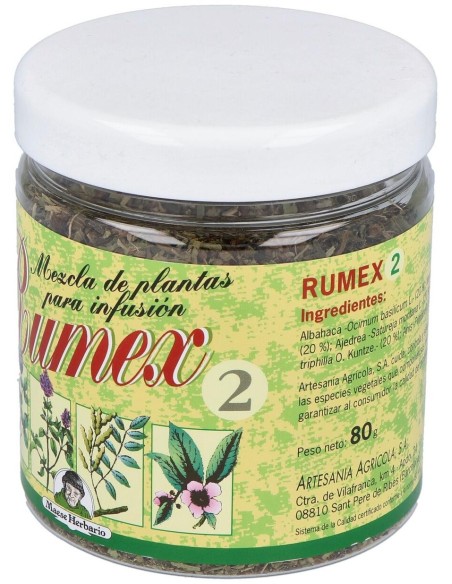 Rumex 2 Digestivo Bote 80 G de Artesania