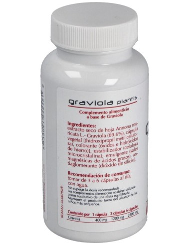Graviola Plantis 90Cap. de Artesania