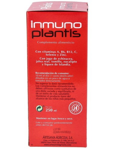 Inmunoplantis 250Ml. de Artesania