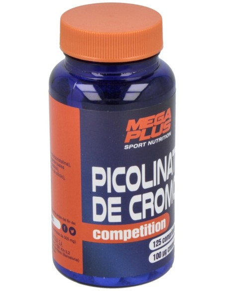 Cromo Picolinato 100µg. 125Comp. de Mega Plus