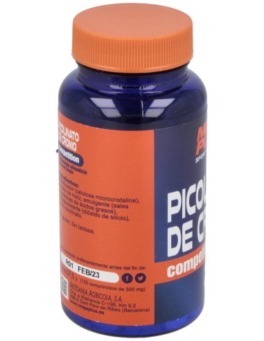 Cromo Picolinato 100µg. 125Comp. de Mega Plus