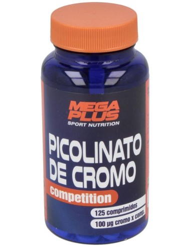 Cromo Picolinato 100µg. 125Comp. de Mega Plus