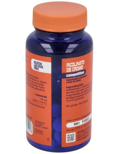 Cromo Picolinato 100µg. 125Comp. de Mega Plus