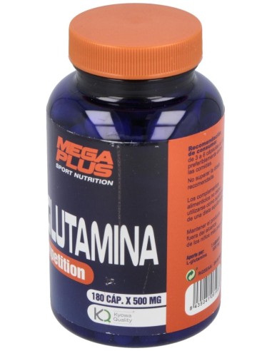 L-Glutamina 180Cap. de Mega Plus